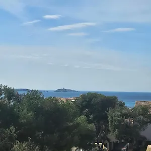 Domaine De La Coudouliere, T2 Climatise Terrasse Vue Mer Sans Vis A Vis Plage A 100m Apartment